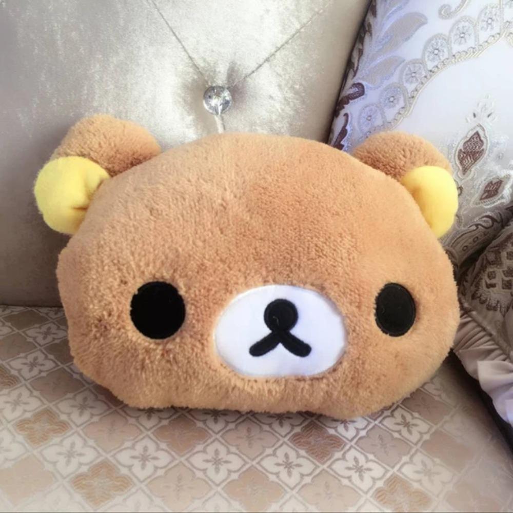 Плюшевая игрушка Rilakkuma Peluche Kiiroitori Цыпленок Пара Rilakkuma Подушка Плюшевый мишка Мягкая кукла Грелка для рук Зима Рождество Подарок для ребенка