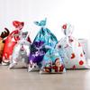 Drawstring Christmas Gift Bags, New Foil Gift Bags, Decorative Gift For Holiday Celebrations, Portable Multicolor Gift Pouches For Kids