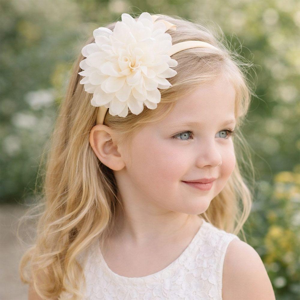 Big Flower Baby Headband Multi-Layers Hairband Fashion Accessory Hair Band Children Gifts