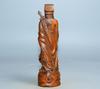 China Natural Boxwood Carved Exquisite Figure Statue Wooden Sculpture Home Decor