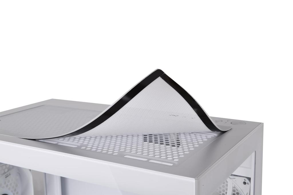 Корпус для ПК Thermaltake View 170 TG ARGB Snow Mini Tower, белый CS9125 Micro-ATX CA-1Z4-00M6WN-00