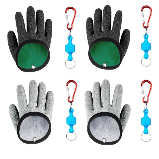 Быстросохнущие перчатки для захвата рыбы, мягкие, устойчивые к растяжению, для работы с филе, для рыбалки на открытом воздухе, 1 шт., для улова