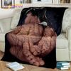 Anime Game Character Sexy Lace Girls Cute Cartoon Blanket,Soft Throw Blanket for Home Bedroom Bed Sofa Picnic Cover Blanket S#