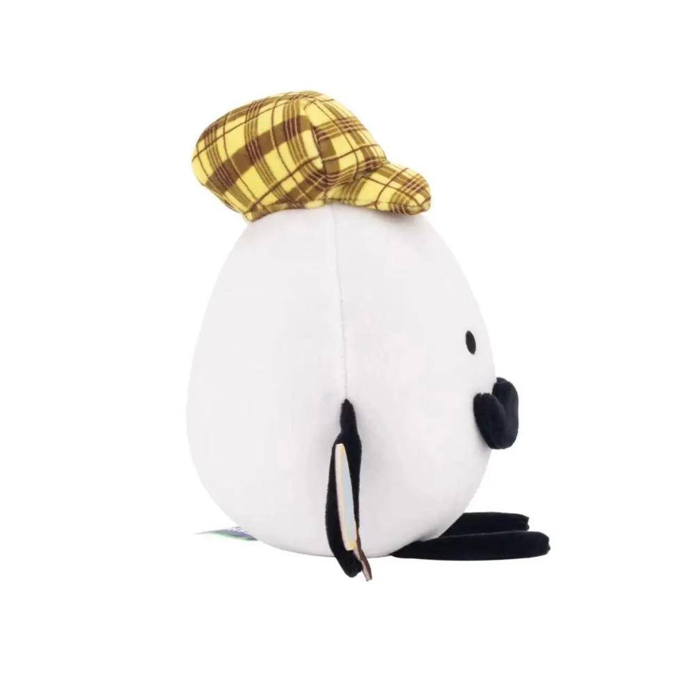 New 25cm Detective Egg Plush Game Stuffed Plushies Cartoon Doll Pillow For Fans Christmas Birthday Gifts