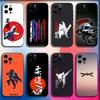 Япония Крутой Чехол для Телефона с Джудо Дзюдо Для iPhone 16,15,14,13,12,11,Pro,X,XS,Max,XR,Plus,Mini Мягкий Черный Чехол