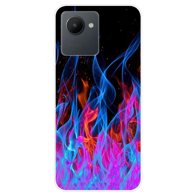 Для Realme C30S C 30S RealmeC30S чехол Мягкая силиконовая задняя крышка Чехол для телефона с рисунком из мультфильма Разнообразие