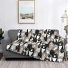 Cat Blankets Flannel Winter Animals Pet Cute Funny Portable Warm Throw Blanket for Bed Travel Bedding Throws