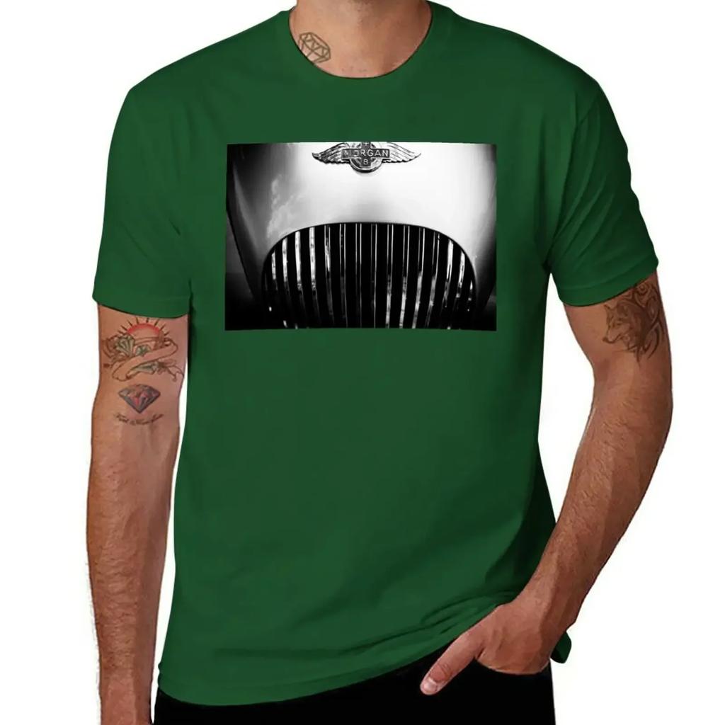 Morgan vintage collection car T-Shirt new edition tops heavyweights tshirts for men