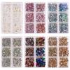 Nail Decorations Flat Back 3D Glass Stone Nail Diamond Nail Rhinestones Glitter Gem AB Crystal