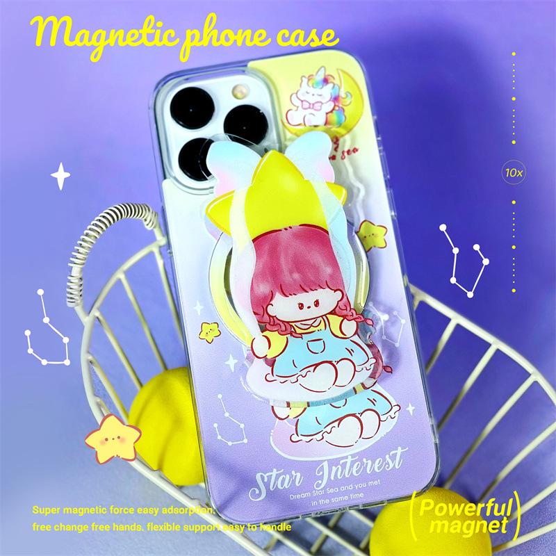 Zhitai Magnetic Stand Case for iPhone 13Pro, 14, 15 & 16Pro