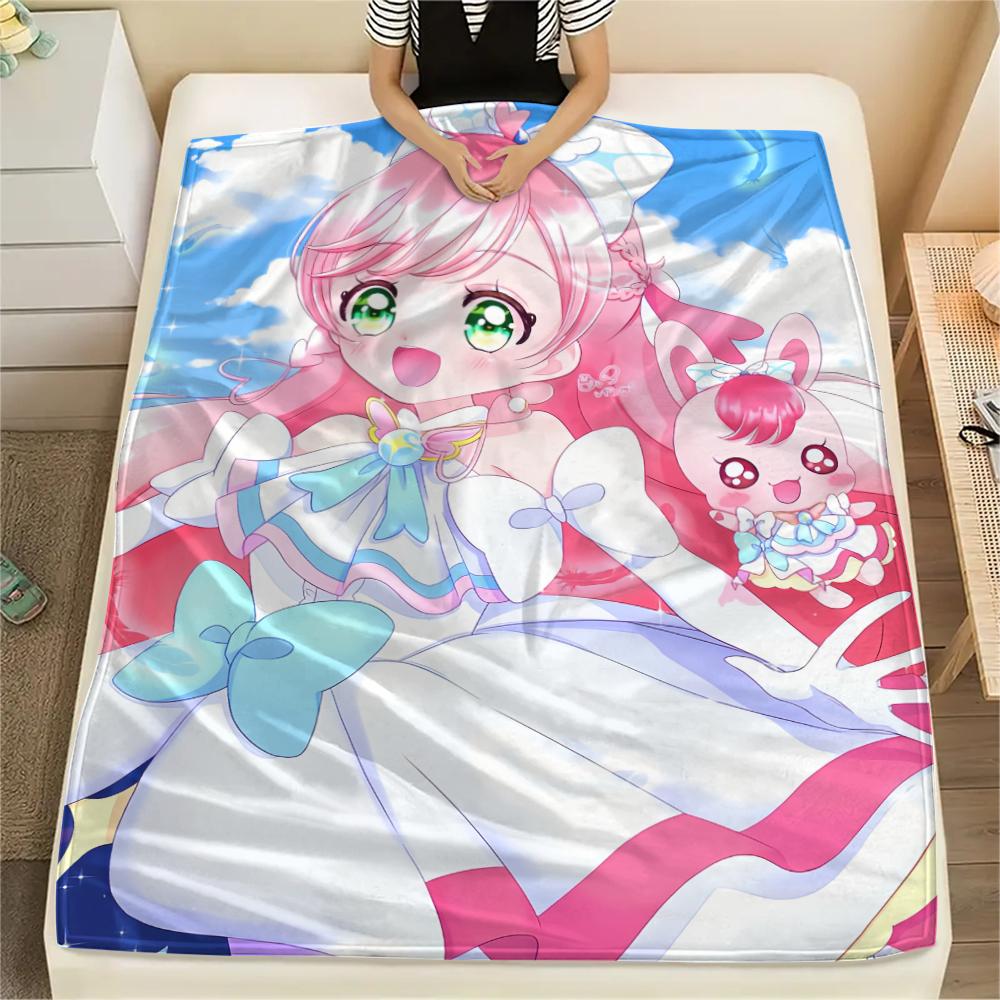 Pretty Cure Character Blanket, Pretty Cure Fan Soft Throw, Perfect Gift.chl