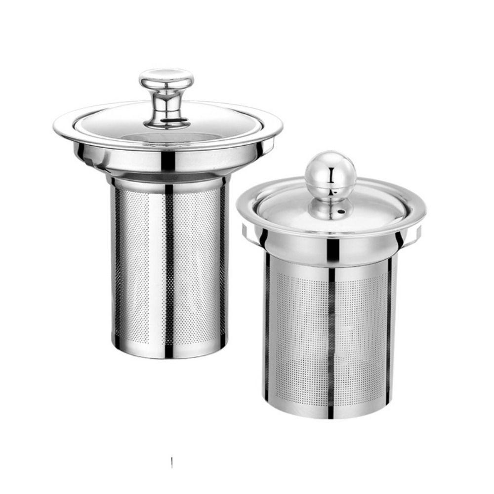 Durable with Lid for Spice Coffee Stainless Steel Teaware Tea Infuser Tea Leaf Filter Tea Strainer