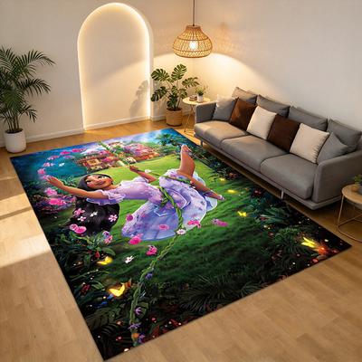 Magic Garden Living Room Nonslip Area Rug Soft Carpet For Bedroom Game Playroom Sofa Office Home Decor Doormat Christmas Gift C926527