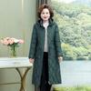 Middle Age Women's Winter Overcoat Hooded 2023 New Casual Thick Warm Long Parkas for Women Winter Jackets