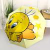 1pc Tweety Bird Looney Tunes Automatic Open/close Folding Portable Umbrella with 8-Rib Structure for Women/Men, All-Season Use  a0901026