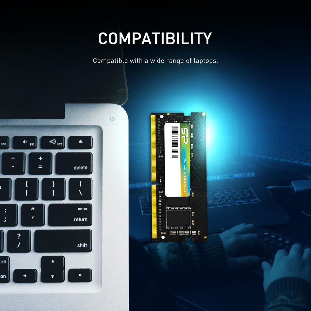 Оперативная память для ноутбука Silicon Power 32 ГБ x 1 шт. 260-контактный CL22 SP032GBSFU320X02 DDR4-3200 (PC4-25600) 1.2V