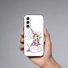 Cartoon cute D-Diddl Phone Case For Samsung Galaxy A73,A21s,A22,A31,A52,A53,A71,A41Soft Black Shell