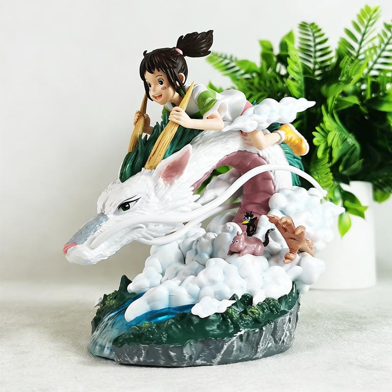 2025 New Ogino Chihiro & Nigihayami Kohakunushi Anime Figure Pvc Action Model Doll  Collectible Toy Gift For Fans