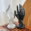 Gaming Controller Holder Stand Basketball Stand Cyberpunk Silverhand Mechanical Hand Desktop Gamepad Headphone Hanger Desktop Decoration Model