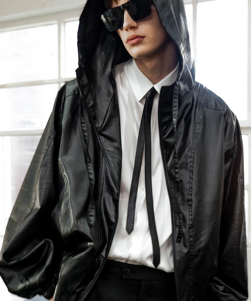 Untage Utg Hooded Blouson [Black(Unisex)]_Uto-Ss05