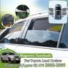 Магнитная шторка от солнца для Toyota Land Cruiser Prado Lexus GX J120 2002-2009 Козырьки от солнца Занавеска для защиты от солнца Чехлы на окна Автомобильные аксессуары