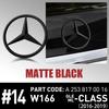 Car Original Rear Label Badge Sticker for Mercedes-Benz W166 GLE63 AMG S 2016 2017 2018 2019 ML Class Car Tail Emblem Decodation NP1