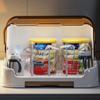 Baby Feeding Bottle Drain Rack Nipple Feeding Cup Holder with Cover Storage Drying Rack Bottle Cleaning And Drying Machine