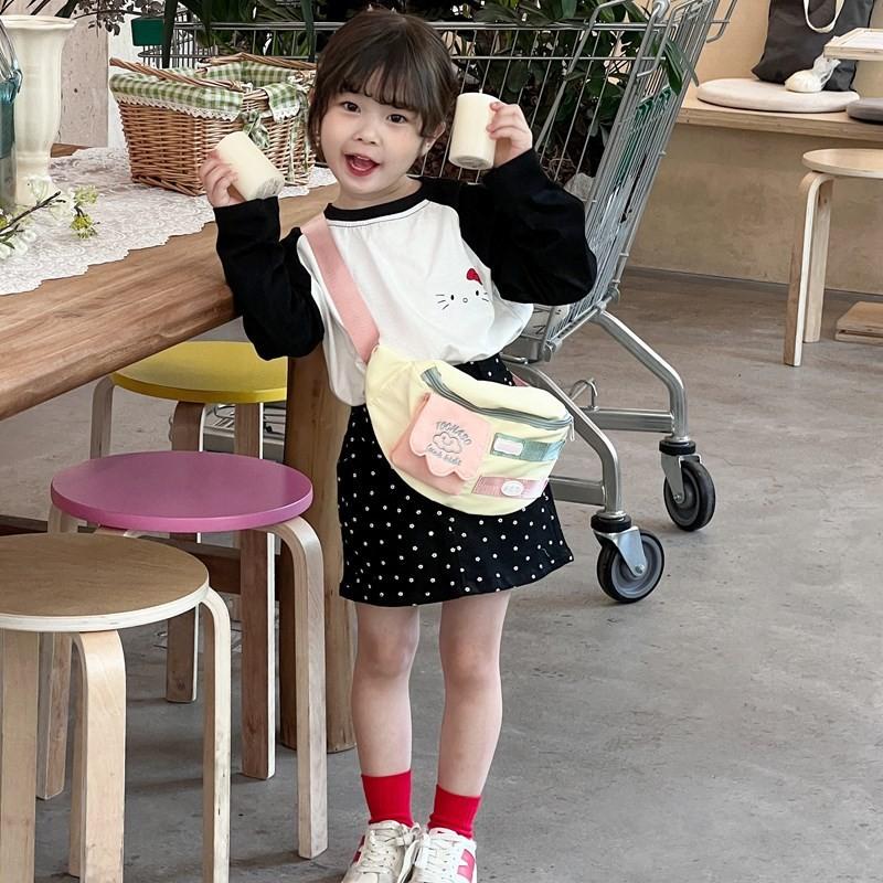 Adorable And Lightweight Nylon Crossbody Bag For Kids Stylish Shoulder Backpack
