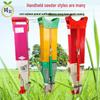 Handheld Fertilizer & Seed Spreader - Single/Double Tube for Corn, Soybean, Peanut