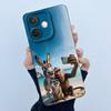 Чехол для телефона Oppo A5 Pro 5G Милый чехол-задняя крышка с пандой для Oppo A 5 Pro 2025 Полная защита Мягкий жидкий силикон Противоударный корпус