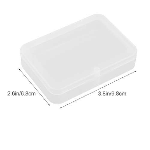 Органайзер/коробка для хранения пластиковых игральных карт CORHAD из 6 частей с крышкой, держатель для колоды/покера, прозрачная коробка для хранения