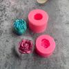 3D форма для торта, кекс, цветок, роза, силиконовая форма для помадки, мыла, желе, конфет, шоколада, украшения, инструменты для выпечки, формы
