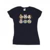 Womens/Ladies Mickey Mouse And Friends Faces Cotton T-Shirt