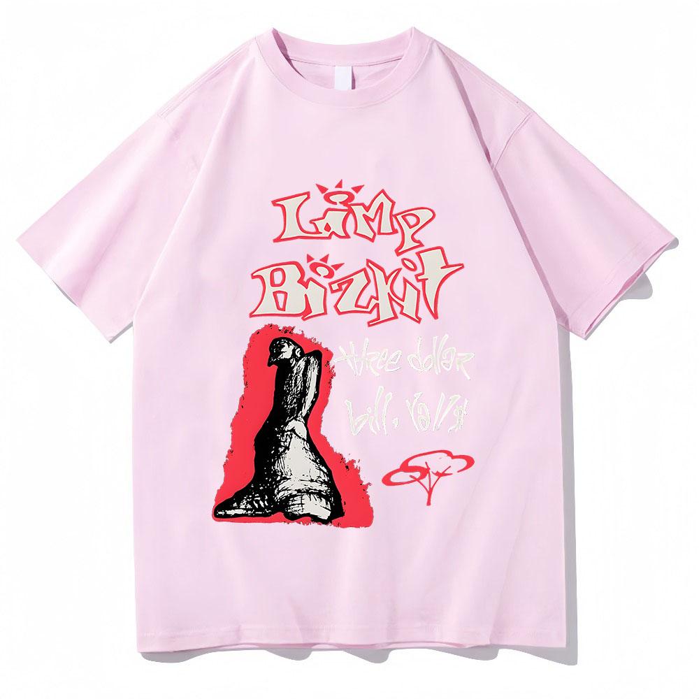 Футболка с графическим принтом группы Limp Bizkit, хип-хоп, для мужчин и женщин, хлопковая, с коротким рукавом, повседневная, свободного покроя, уличные футболки, топы