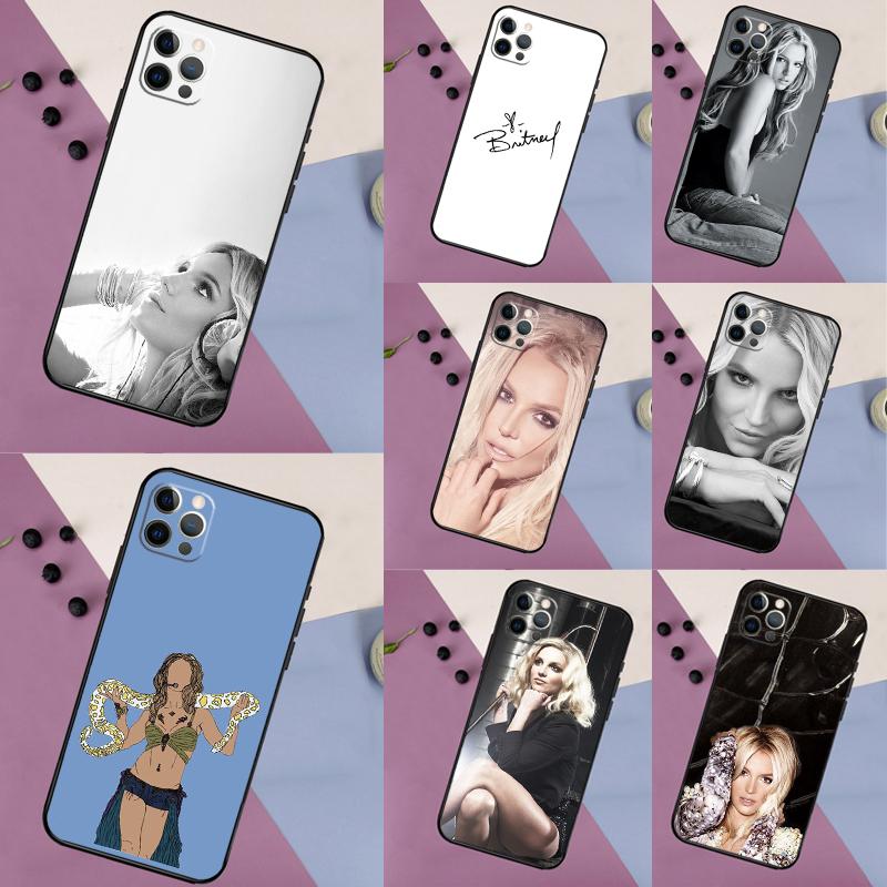 Чехол для телефона Britney Spears для iPhone 16 15 13 11 12 14 Pro Max 13 12 mini XR 16e 15 16 Plus Полное покрытие