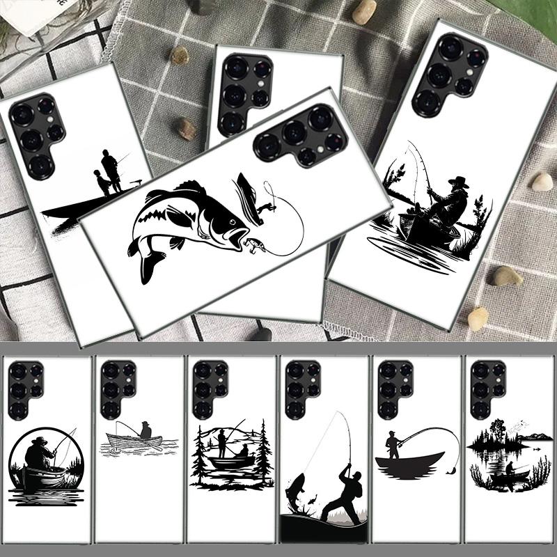 Fishing on a Fisherman's Boat Cases Phone Case for Samsung Galaxy S26 Ultra S25 Edge S24 S23 FE S21 Plus S20 S22 Cover TPU Capa