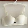 Seamless Thin Strap Push-Up Bra for Small Busts - Wirefree, Anti-Sagging, Enhances Size for a Sexy Look