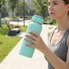 Wide Mouth Sport Thermos Cup 600ML Vacuum Flask Reusable Insulated Water Bottle  Outdoor Activities