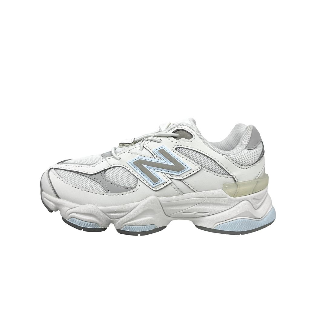 New Balance NB 9060 Удобные Беговые Кроссовки с Круглым Носком Белые Детские PV9060GL