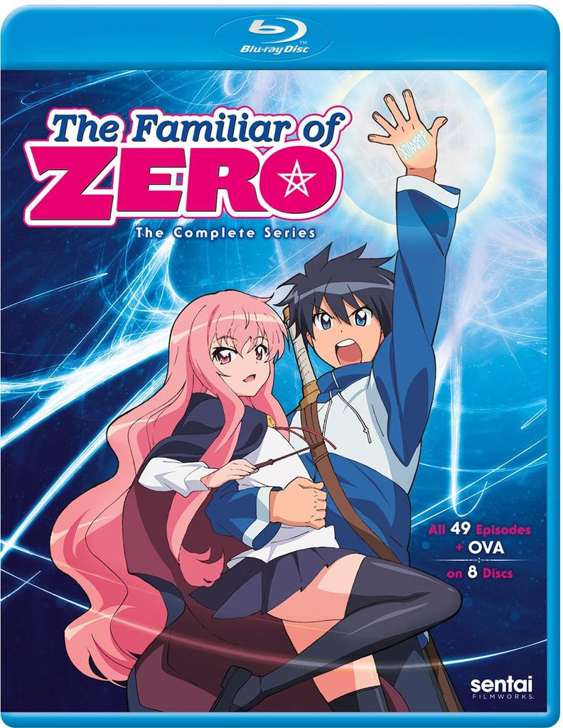 The Familiar of Zero Complete Collection [Blu-ray] (Import Edition / All 49 Episodes + OVA / 8 Discs)