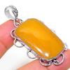 Septerian Stone Handmade 925 Sterling Silver Jewelry Pendant 2.21" T4l47