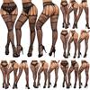 Women's Sexy Suspender Fishnet Stockings Sexy Stockings Bottoming Pantyhose Crotch Stockings