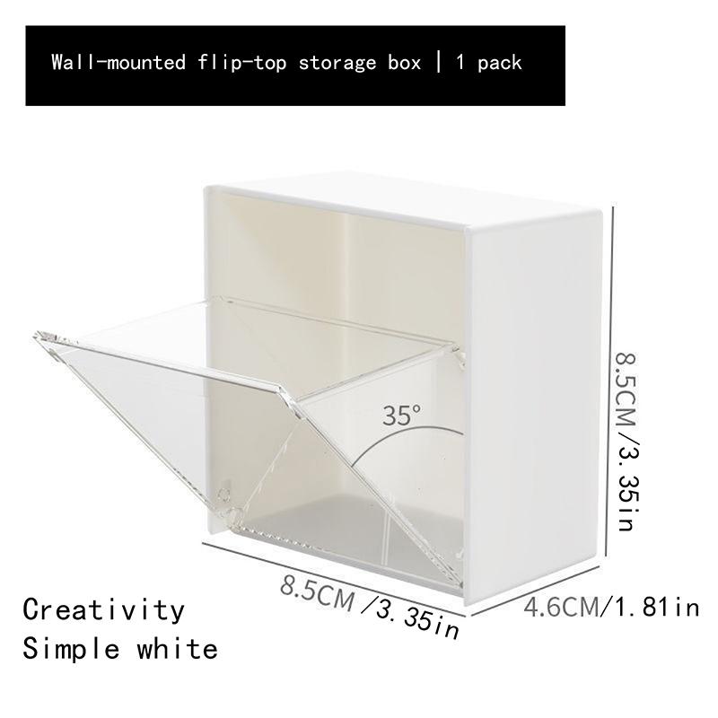 Настенный органайзер, многоцелевой, для снятия макияжа в ванной, держатель для ватных палочек, инструменты для организации дома
