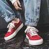 Мужская обувь летняя студенческая универсальная удобная нескользящая повседневная обувь дышащие молодежные износостойкие однотонные кроссовки