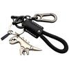 Hand-Woven Dinosaur Keychain Durable Handbag Keychain New Dinosaur Keyring  Women Men