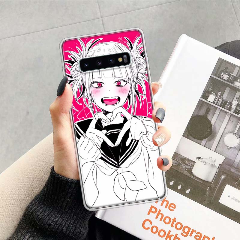 Anime Himiko Toga Boku cute Phone Case For Samsung Galaxy S26 Ultra S23 S24 S25 Edge S20 FE S21 S22 Plus Soft Print Shell Cover