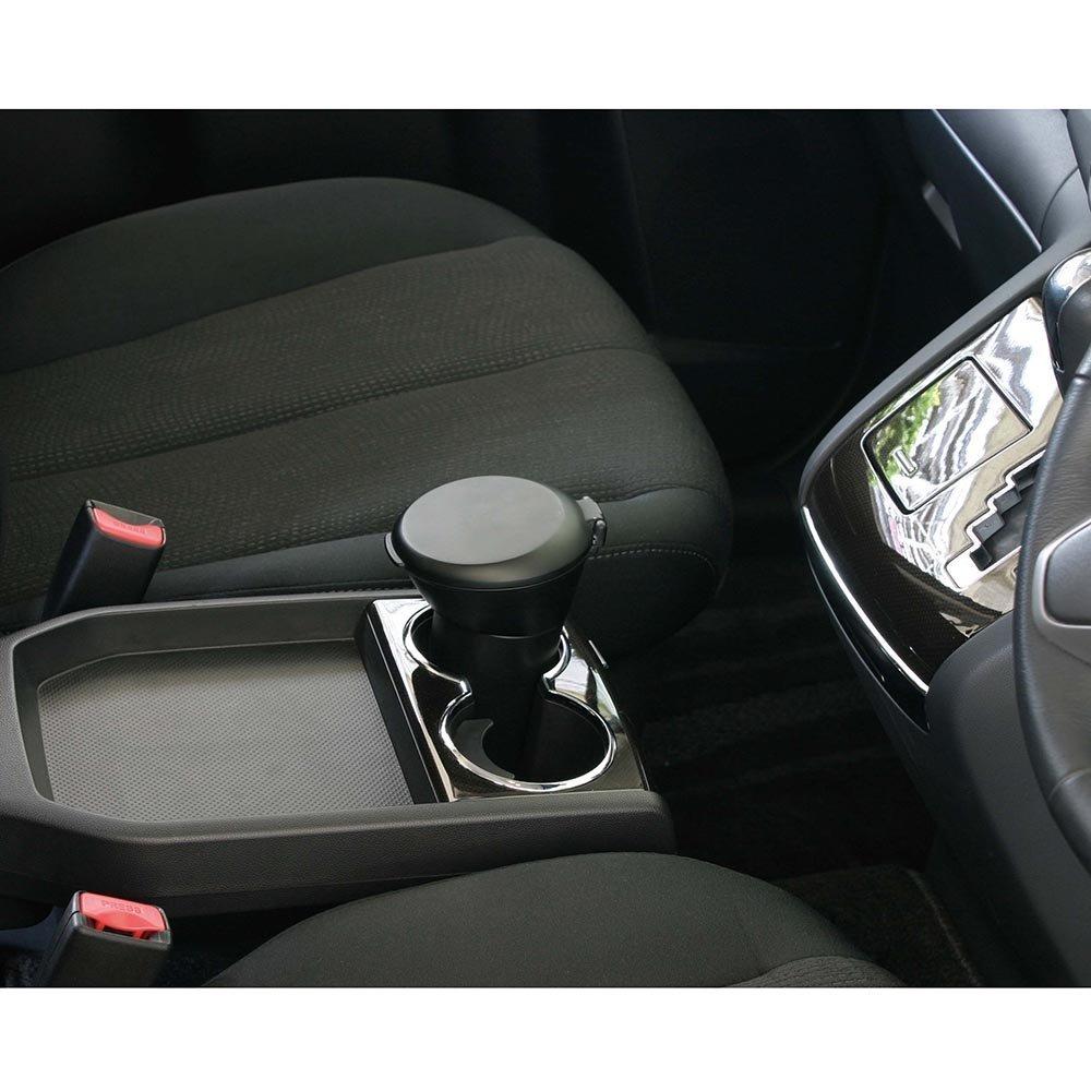 Napolex Japan FIZZ-899 Автомобильная пепельница большая для подстаканника Черная Универсальная