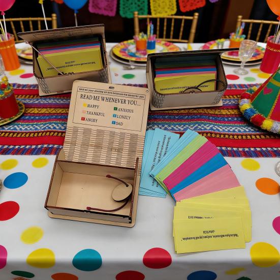 Деревянная шкатулка с библейскими стихами ручной работы с 150 карточками со Священным Писанием, Христианская шкатулка для молитв, Позитивное ежедневное ободрение, Вдохновляющий подарок для женщин и мужчин