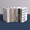 Foldable Simulation Book Simple Desktop Book Ornaments Decoration Book Fake Book  Photo Props