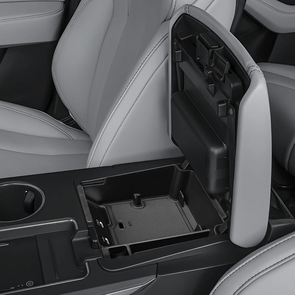 Sixthsmoy Для 2025 Acura MDX Органайзер-лоток для центральной консоли Подлокотник Ящик для хранения Вторичный органайзер для салона автомобиля Аксессуары